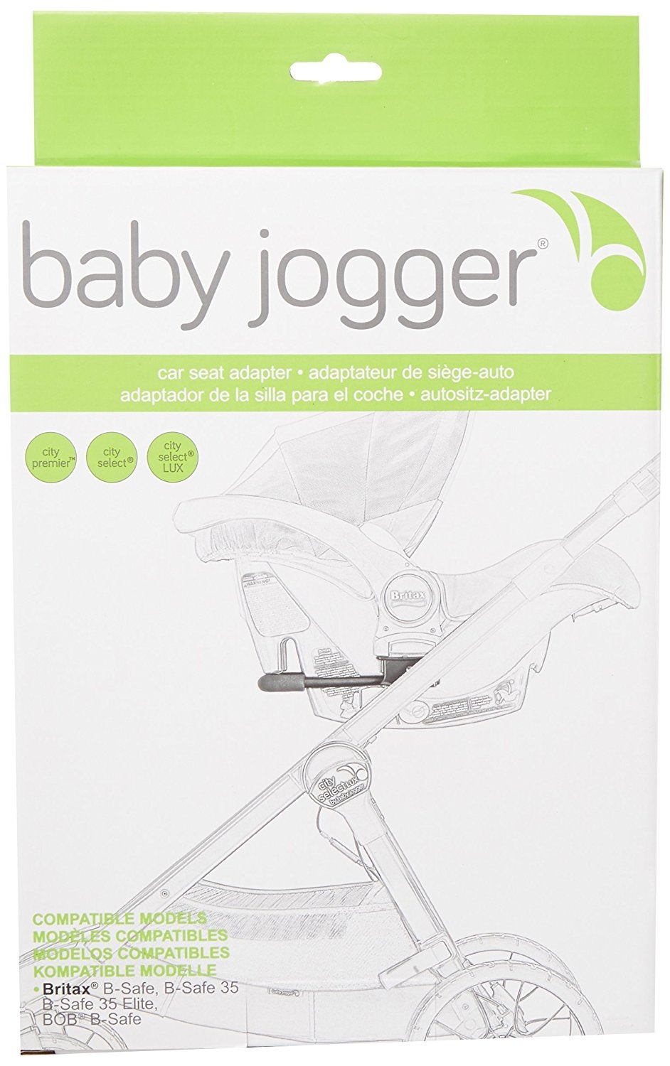Baby Jogger Car Seat Adapter for City Select Single - Britax/BOB