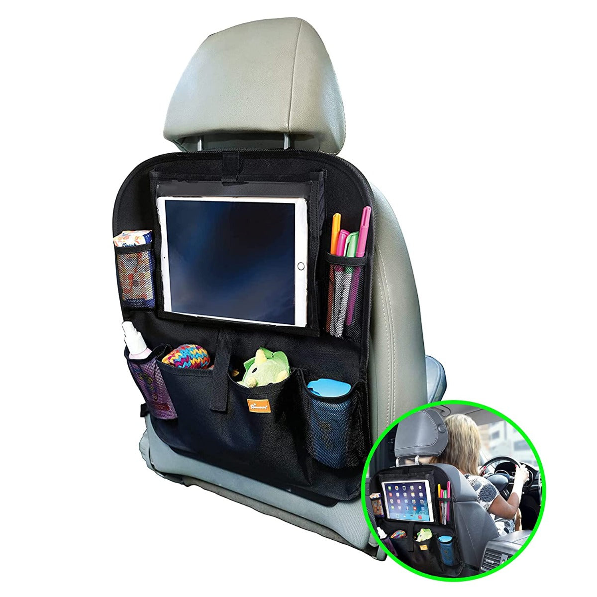Dreambaby Car Back Seat Tablet Organizer
