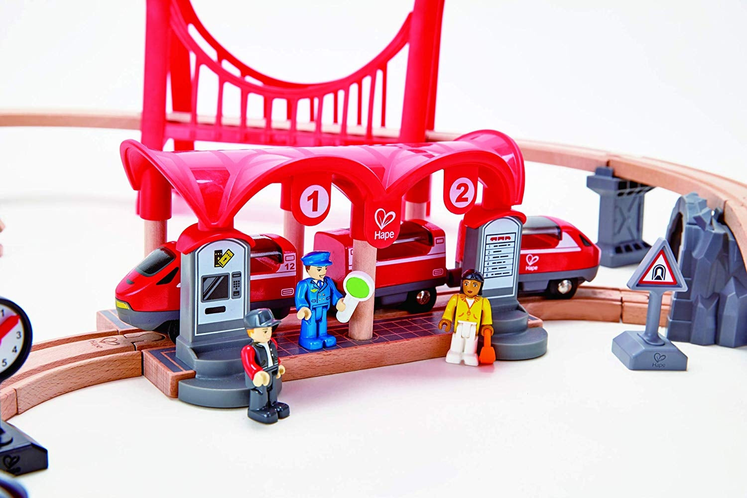 Hape Busy City Rail Set