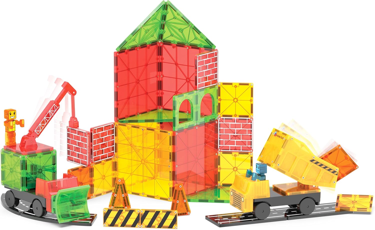 Magna-Tiles Builder XL 50-Piece Set