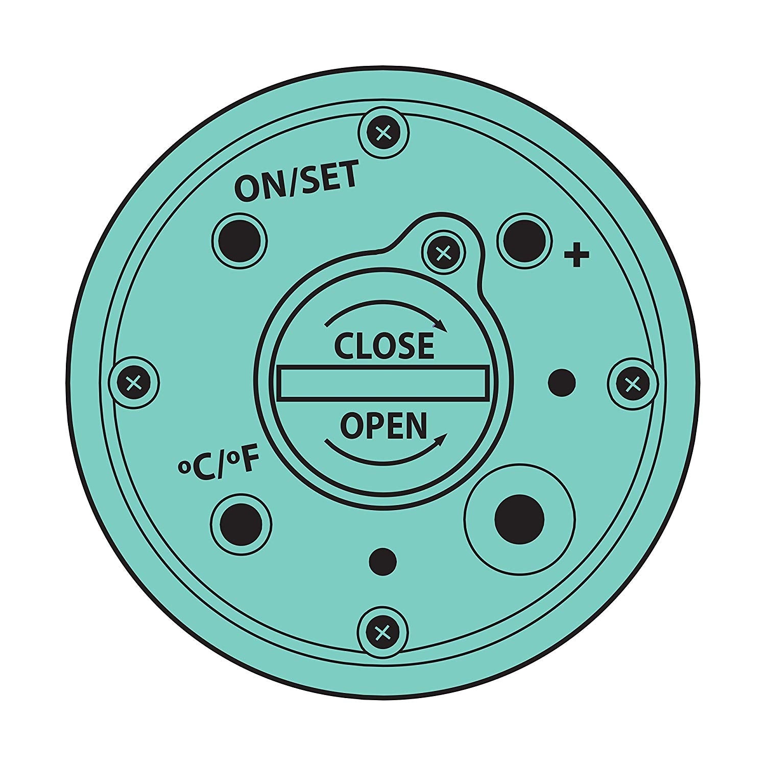 Dreambaby Room & Bath Thermometer - Turtle