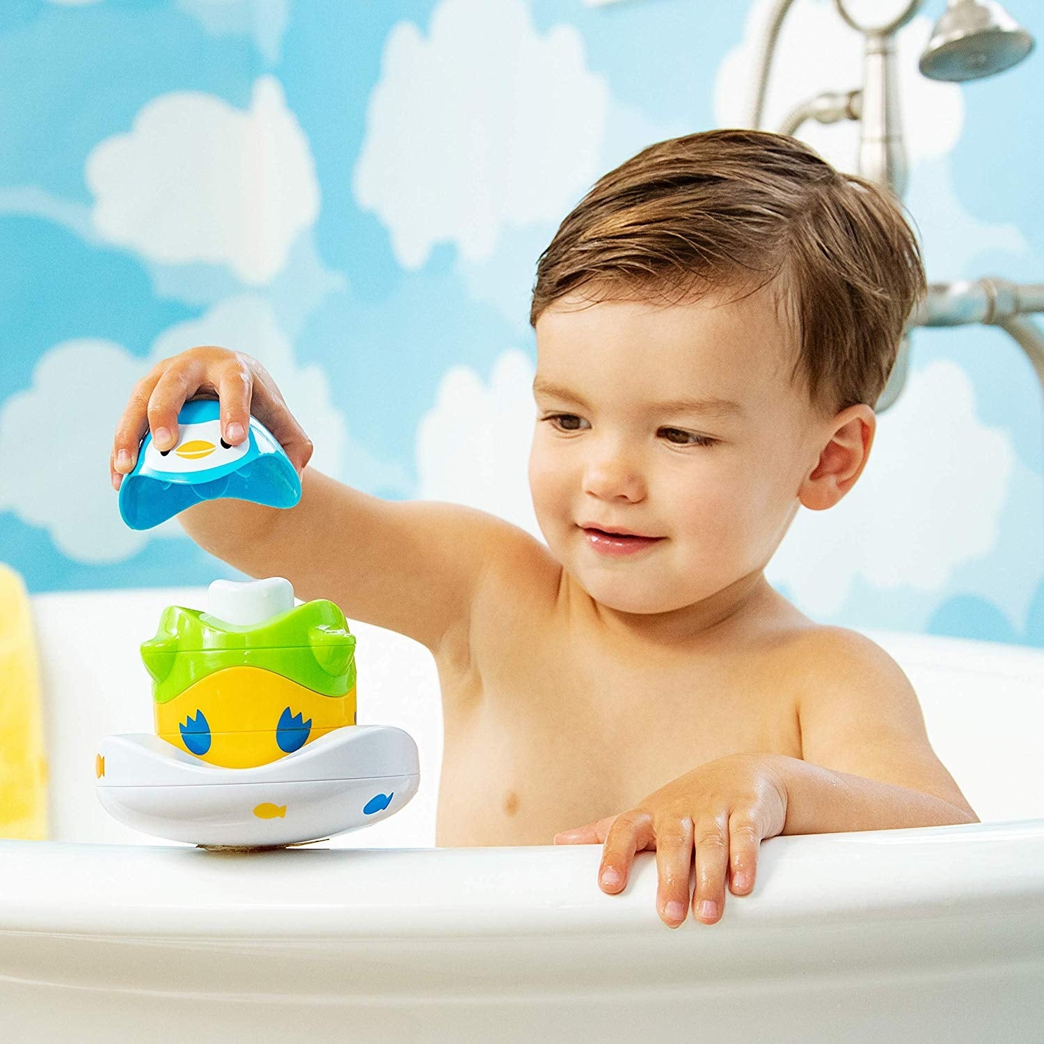 Munchkin Stack N' Match Bath Toy
