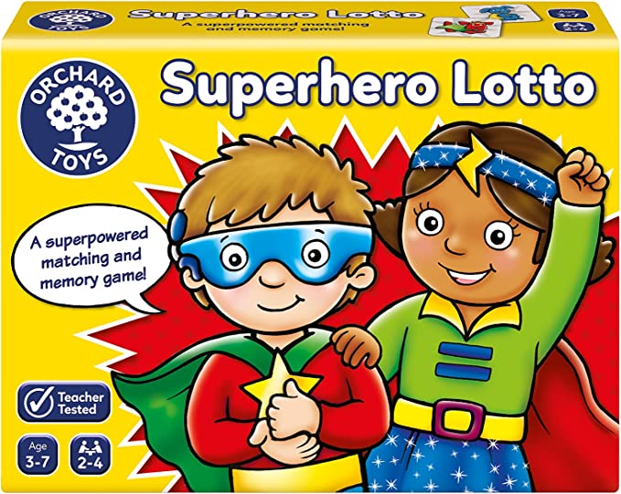 Orchard Toys Superhero Lotto Game