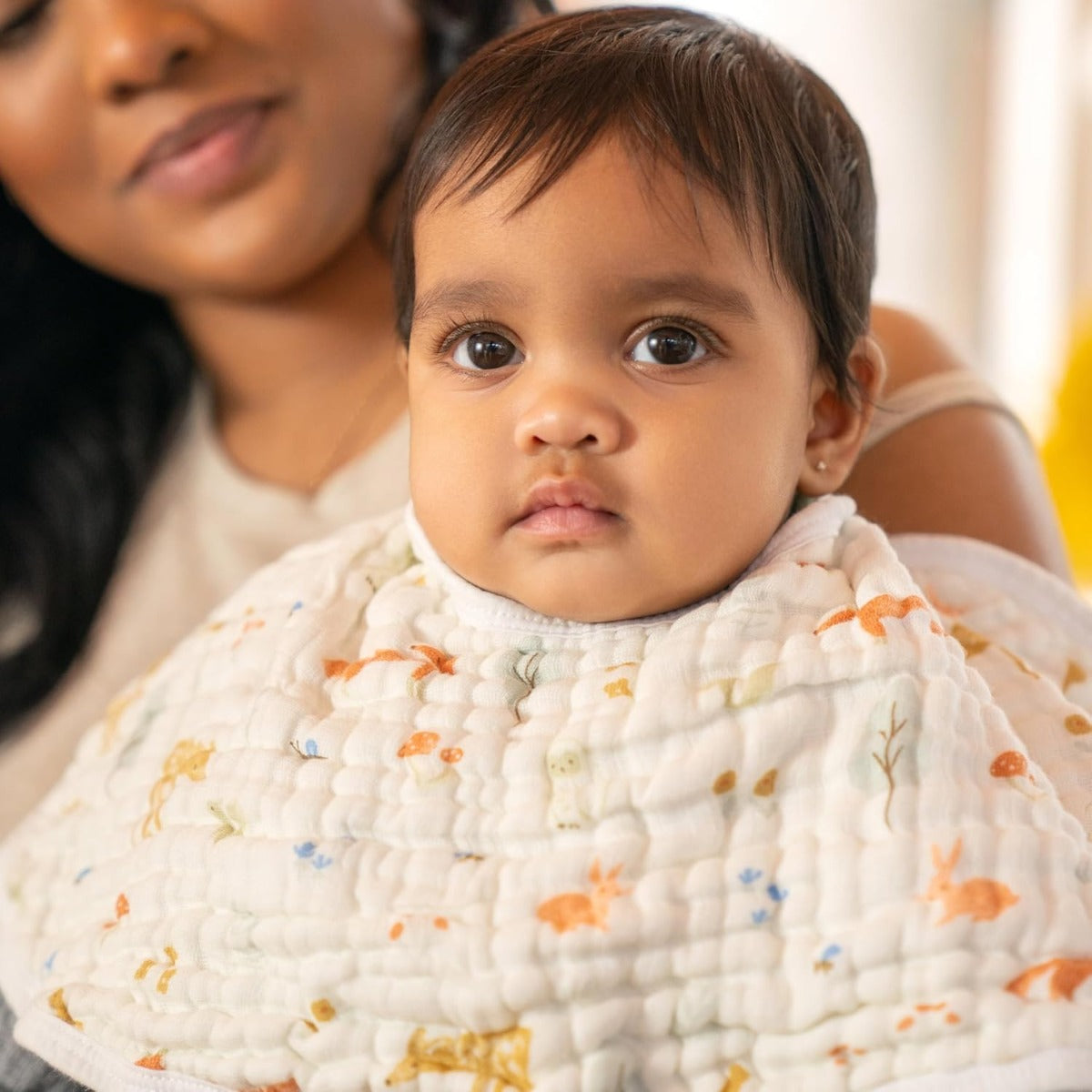 Aden Anais Essential Classic Muslin Burpy Bibs, 1pk (12 Designs) - Pupsik Singapore