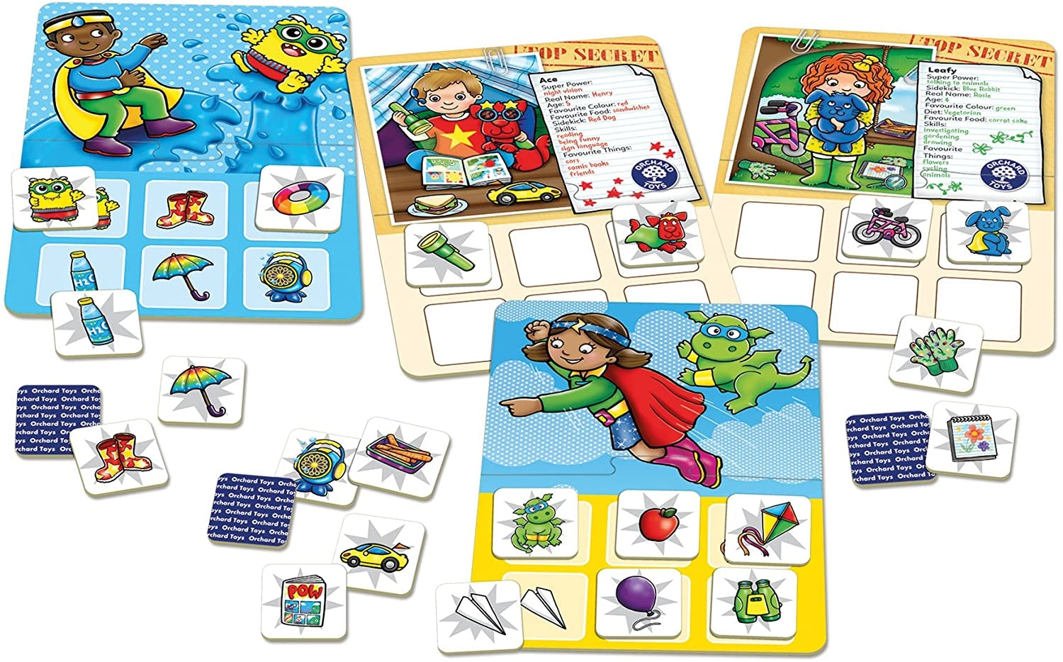 Orchard Toys Superhero Lotto Game