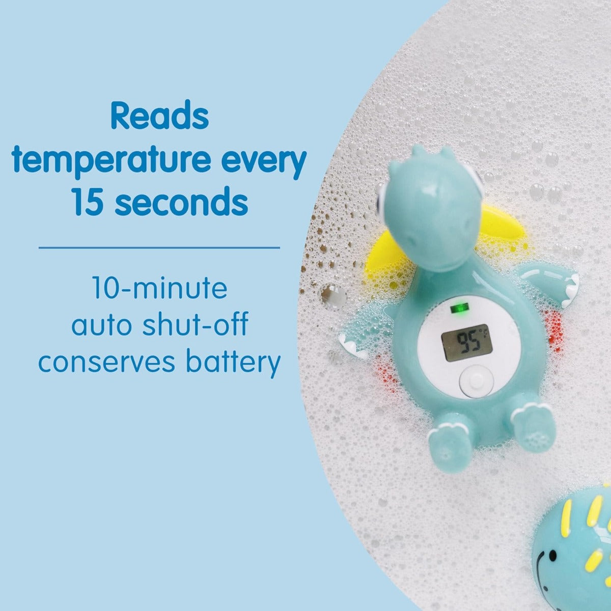 Dr. Brown’s™ CleanUp™ Temposaurus™ Floating Bath Thermometer