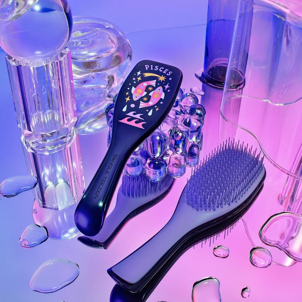 Tangle Teezer The Ultimate Detangler Regular Hairbrush, Straight & Curly (29 Colours) - Pupsik Singapore