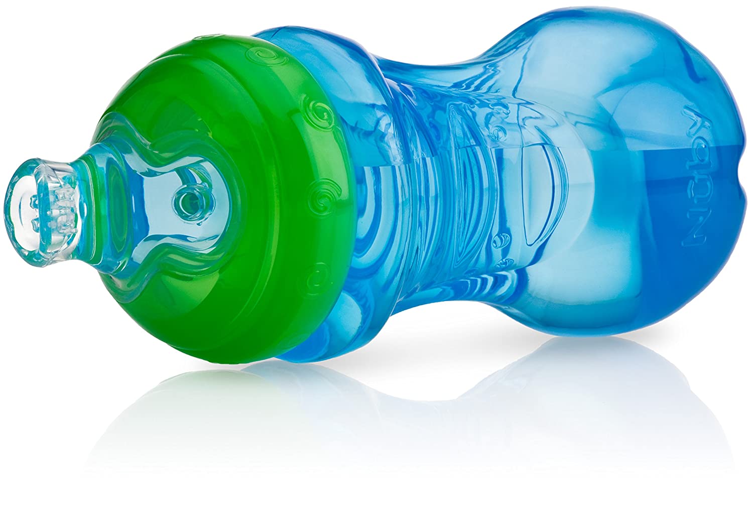 Nuby No-Spill Easy Grip Soft Spout Cup, 10oz (2pk) - 1 Color