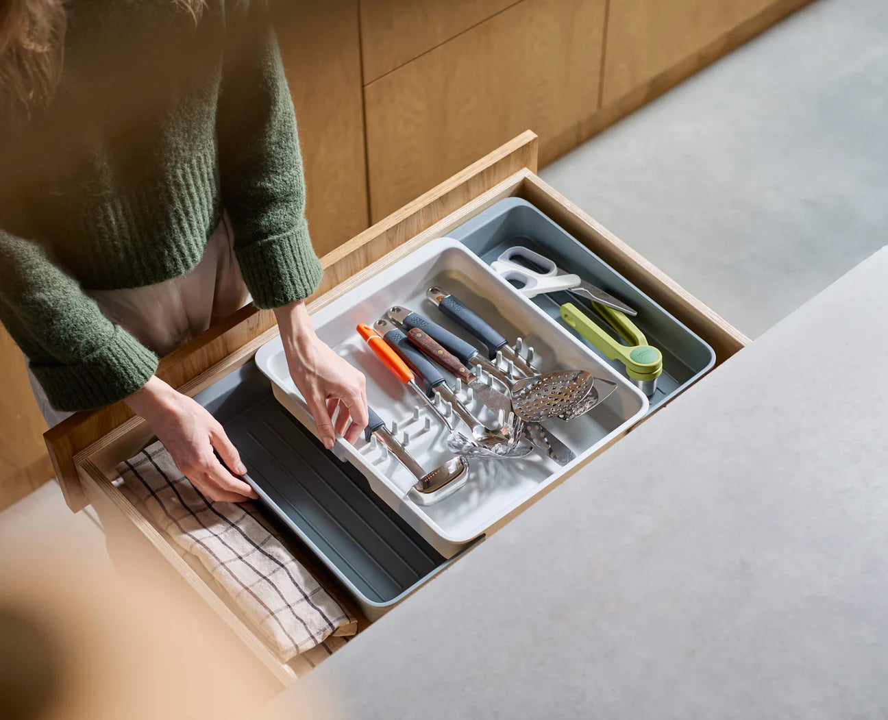 Joseph Joseph DrawerStore Expanding Cutlery, Utensil & Gadgets Organiser (6 Types)