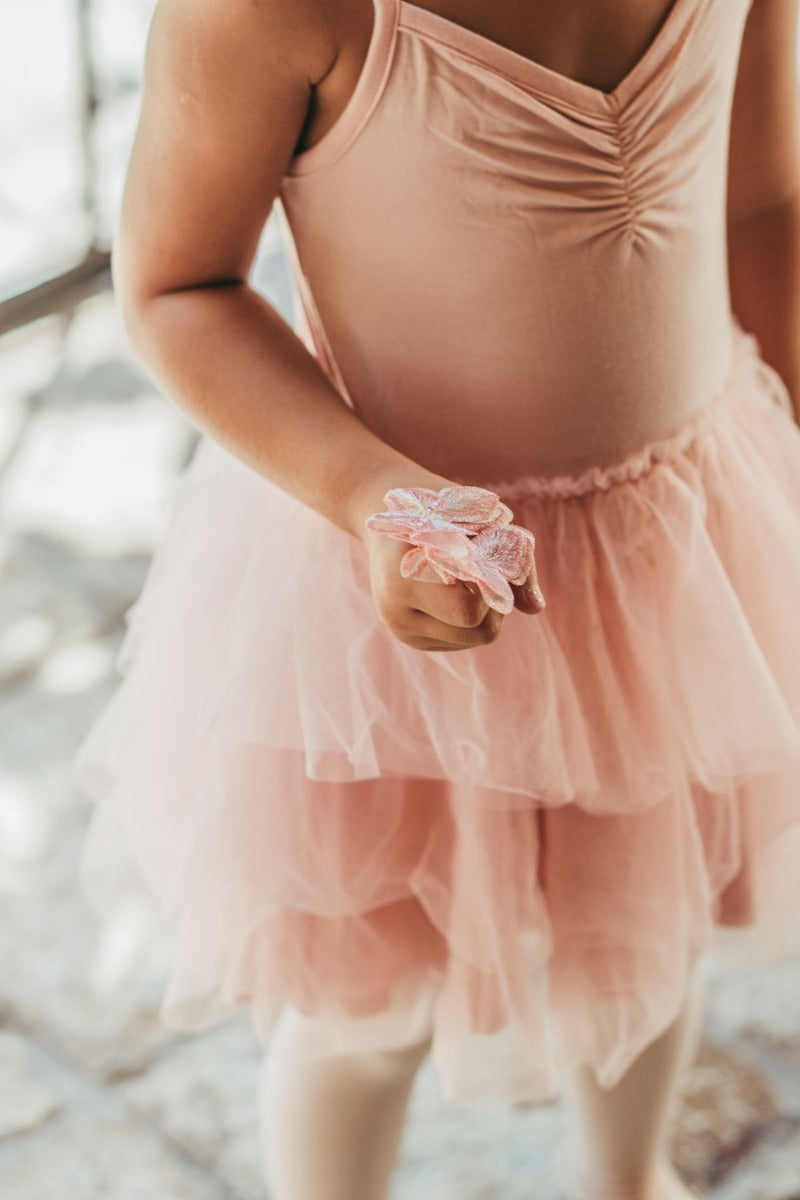 House of Holly Ballerina Tulle Dress - Peach (3 Sizes)