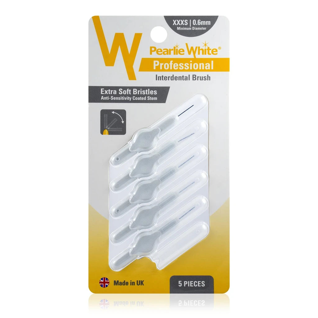 Pearlie White Professional Interdental Brushes (5pc) (2 Sizes)
