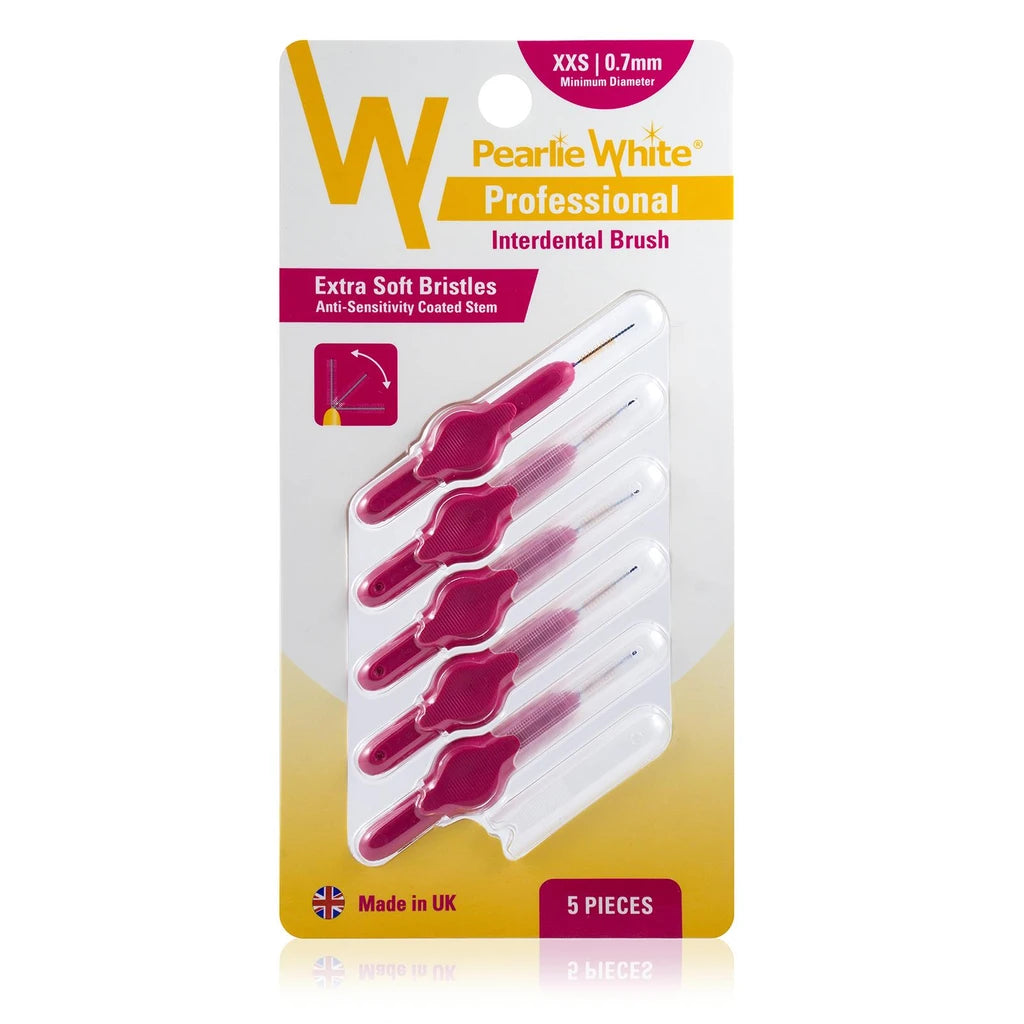 Pearlie White Professional Interdental Brushes (5pc) (2 Sizes)