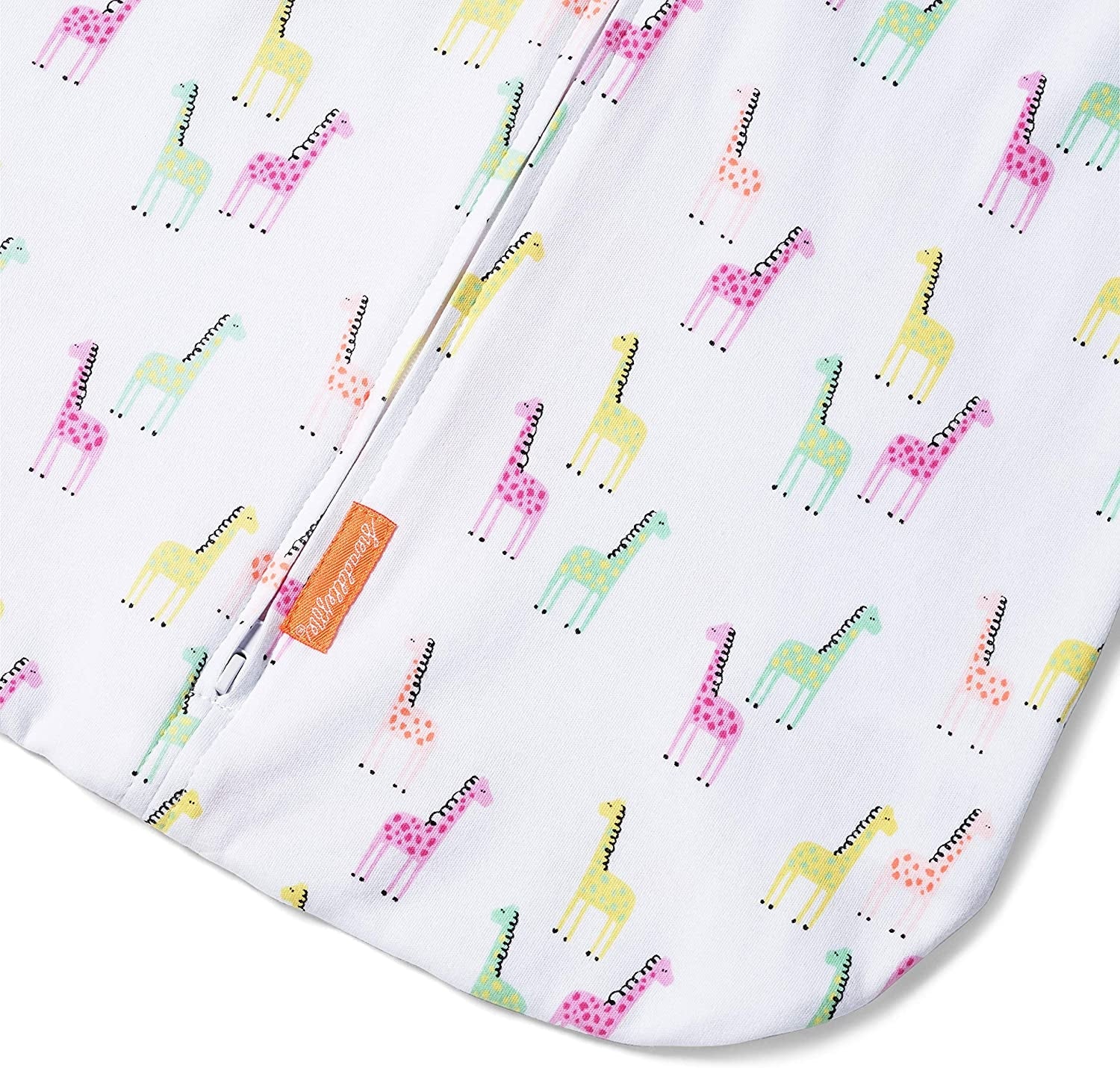 Summer Infant SwaddleMe Arms Free Convertible Swaddle (1pk), XL (6-9m) - Pink Giraffe