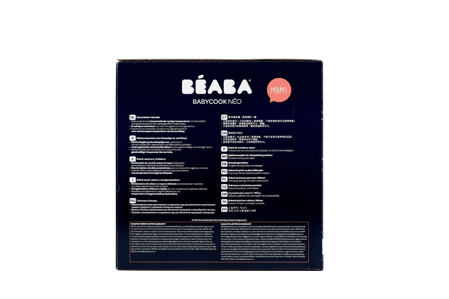 Beaba Babycook Neo Baby Food Maker (4 Colours) - Pupsik Singapore