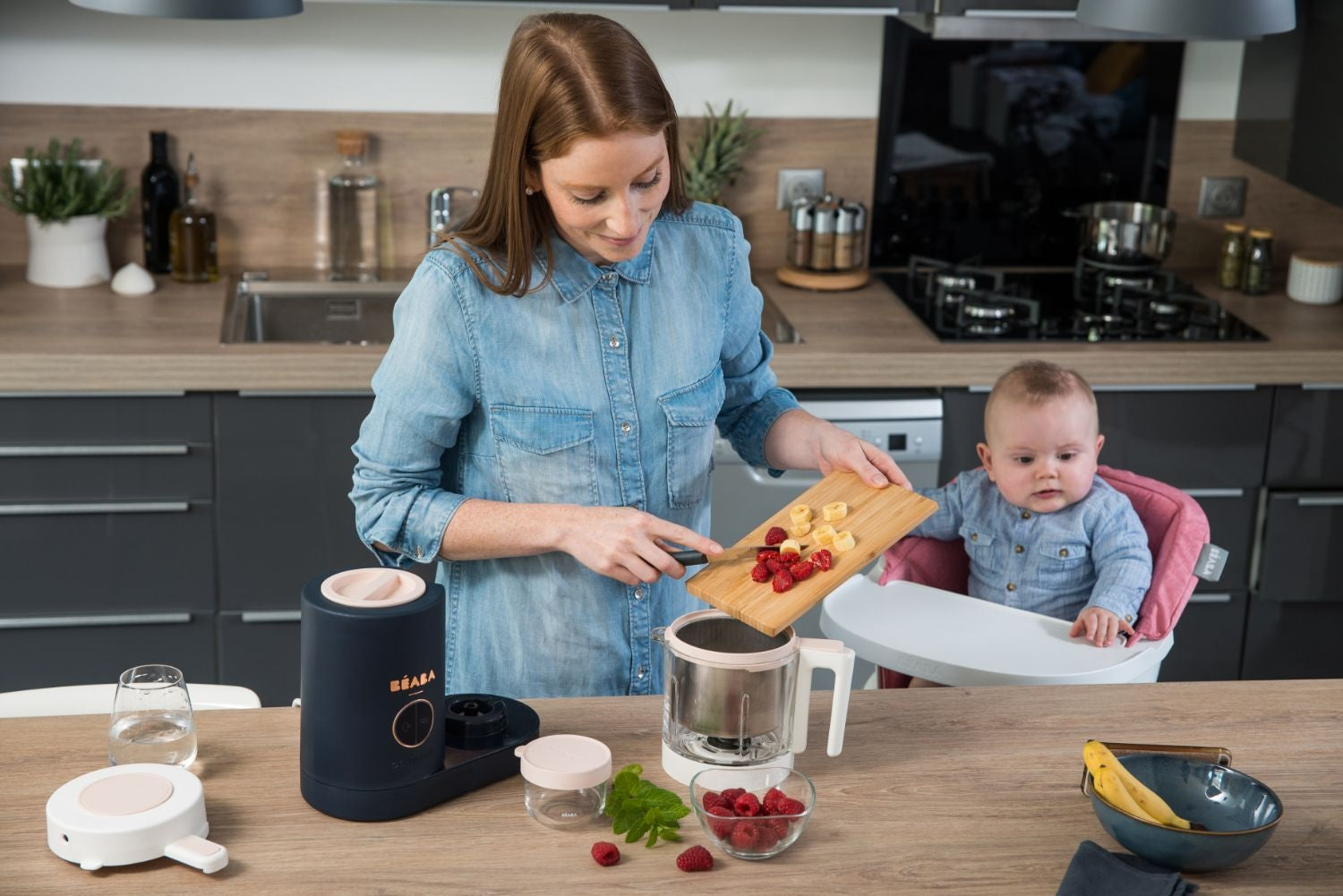 Beaba Babycook Neo Baby Food Maker (4 Colours) - Pupsik Singapore