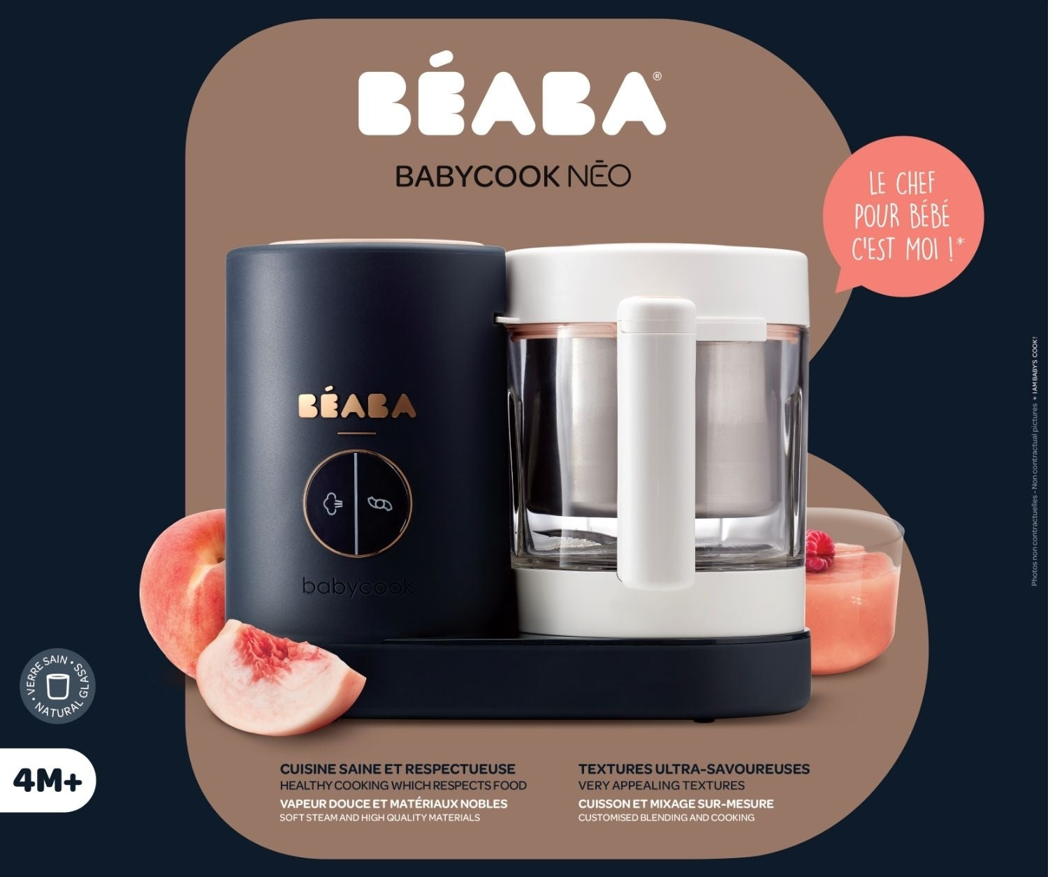 Beaba Babycook Neo Baby Food Maker (4 Colours) - Pupsik Singapore