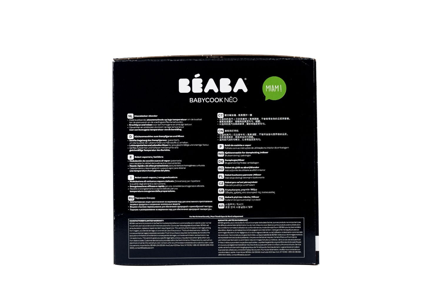 Beaba Babycook Neo Baby Food Maker (4 Colours) - Pupsik Singapore