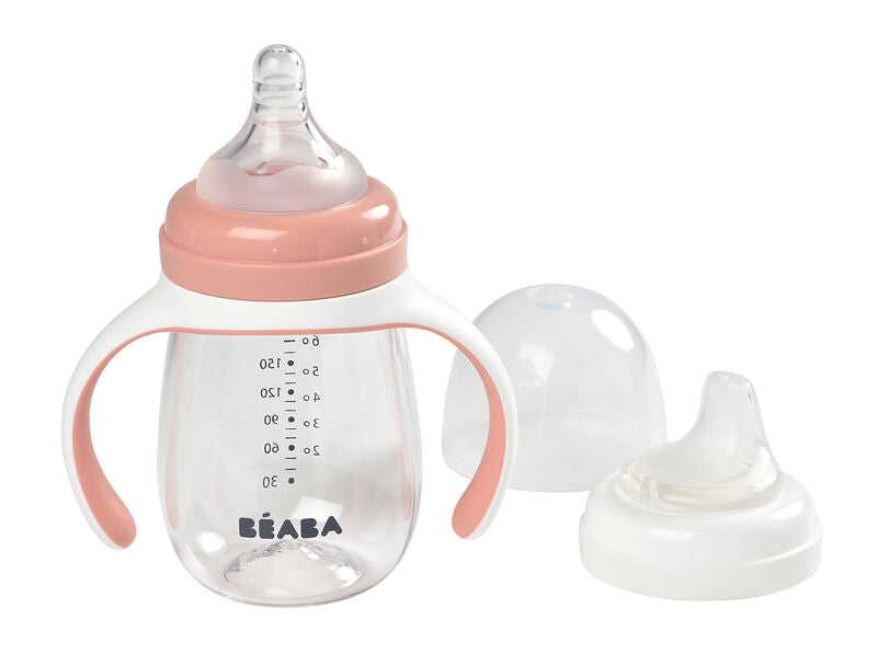 Beaba 2-in-1 Tritan Training Cup, 210ml