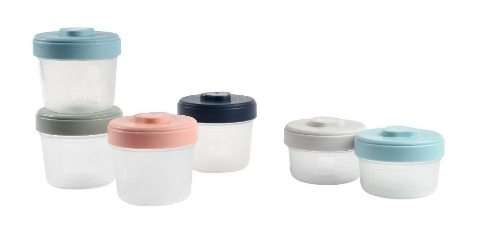 Beaba Clips Portions Starter Food Storage Set (6pc)