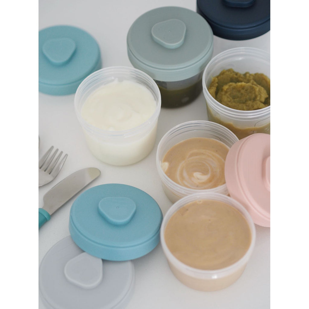 Beaba Clips Portions Starter Food Storage Set (4pc)