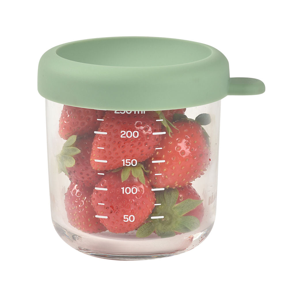 Beaba Glass Containers Jars, 250ml (3 colors)