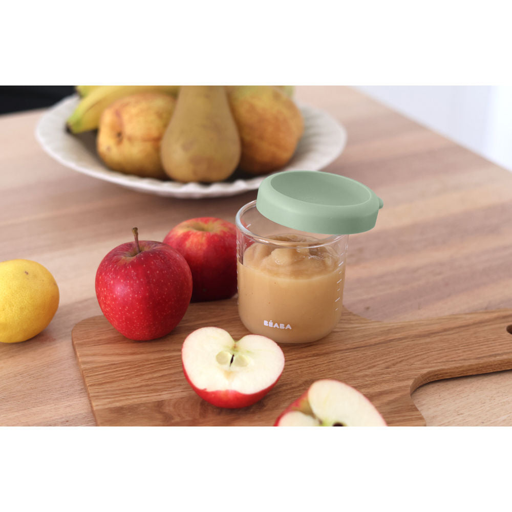 Beaba Glass Containers Jars, 250ml (3 colors)