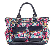 Itzy Ritzy Triple Threat Convertible Diaper Bag - Posy Pop