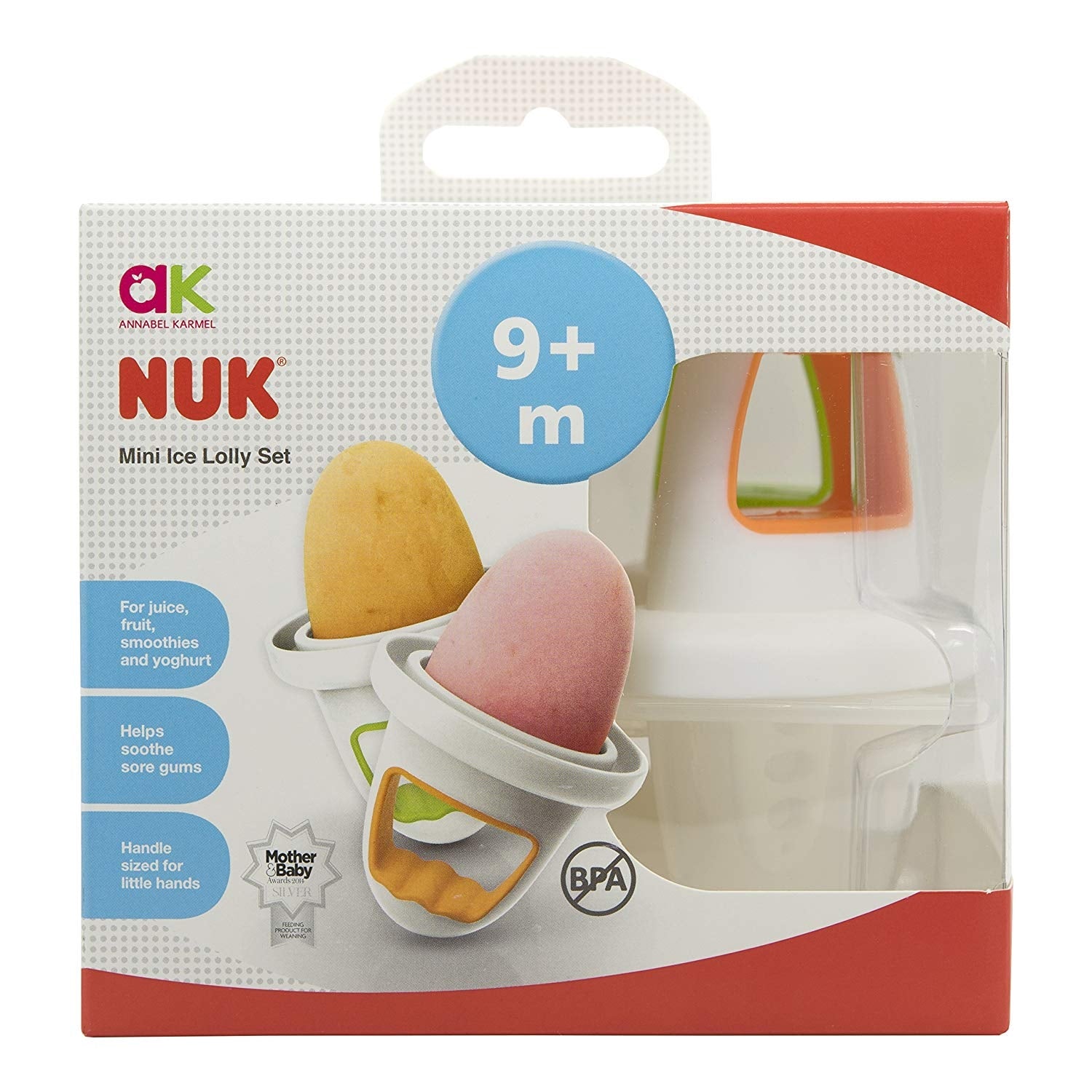 NUK Annabel Karmel Mini Ice Lolly Set