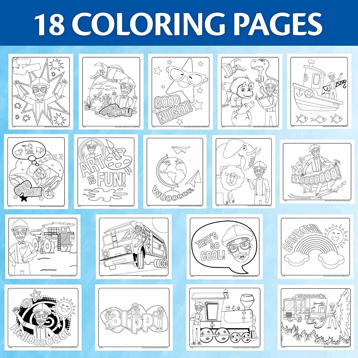 Crayola Color Wonder Mess Free Coloring Pad & Markers (5 Designs)