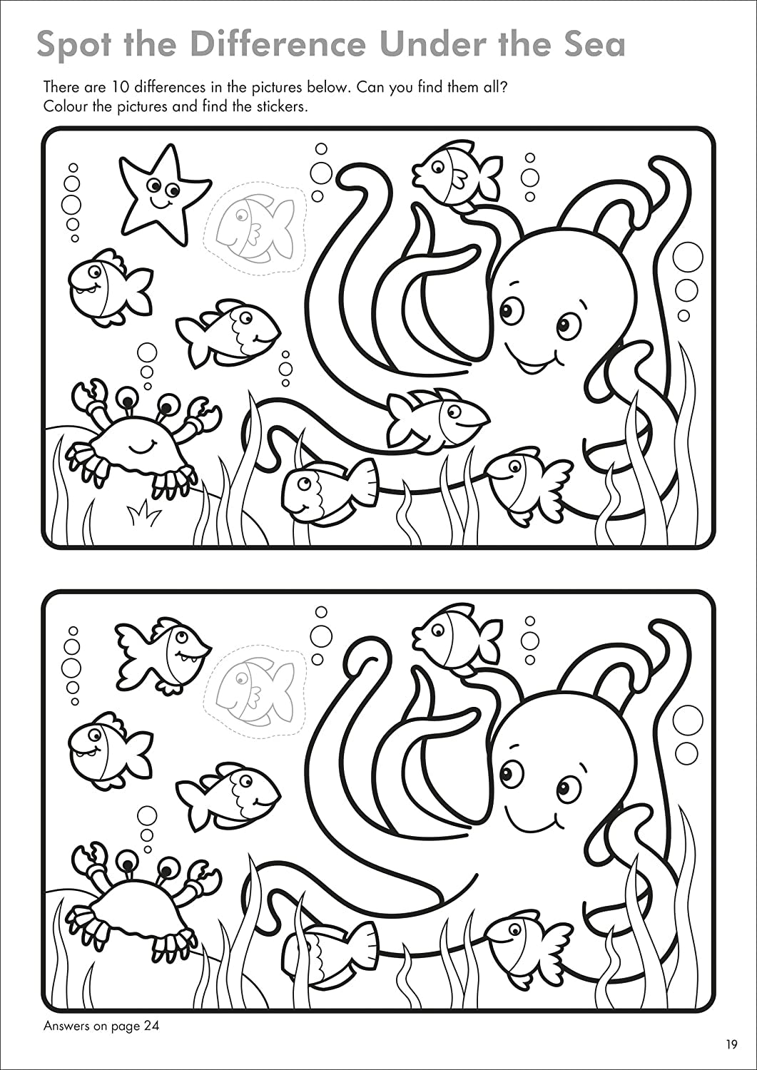 Orchard Toys More Things To Do Sticker Colouring Book