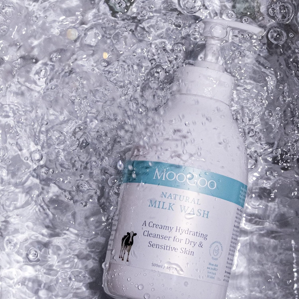 MooGoo Natural Milk Wash, 500ml (Exp 02/27)