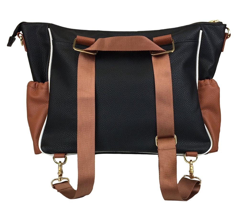 Itzy Ritzy Triple Threat Convertible Diaper Bag - Posy Pop