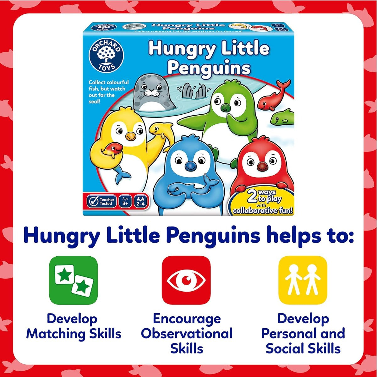 Orchard Toys Hungry Little Penguins Game