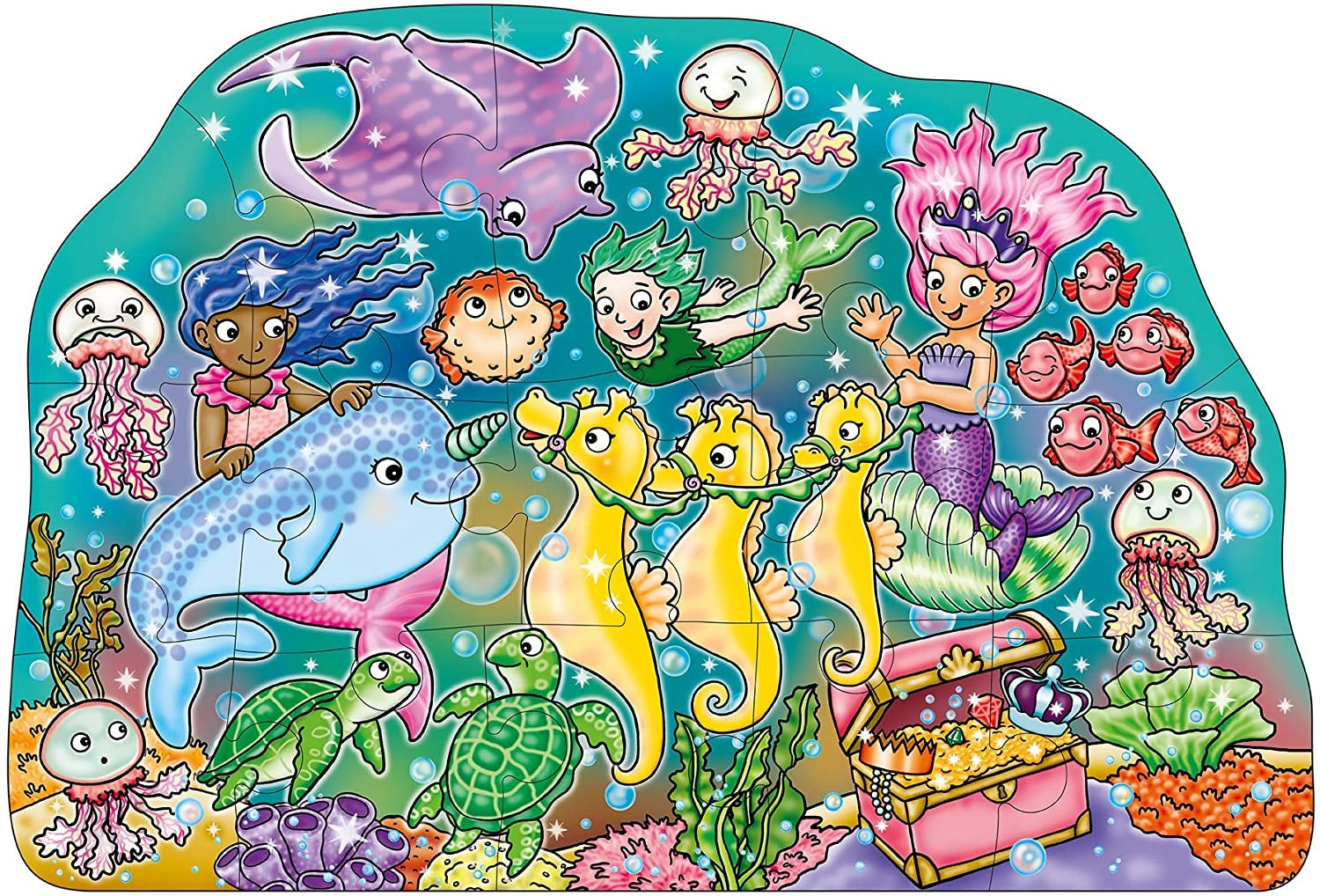 Orchard Toys Mermaid Fun Jigsaw Puzzle