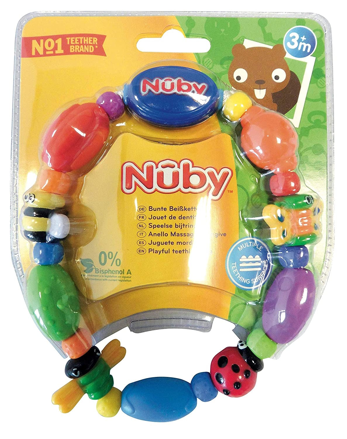 Nuby  Bug-A-Loop Teether