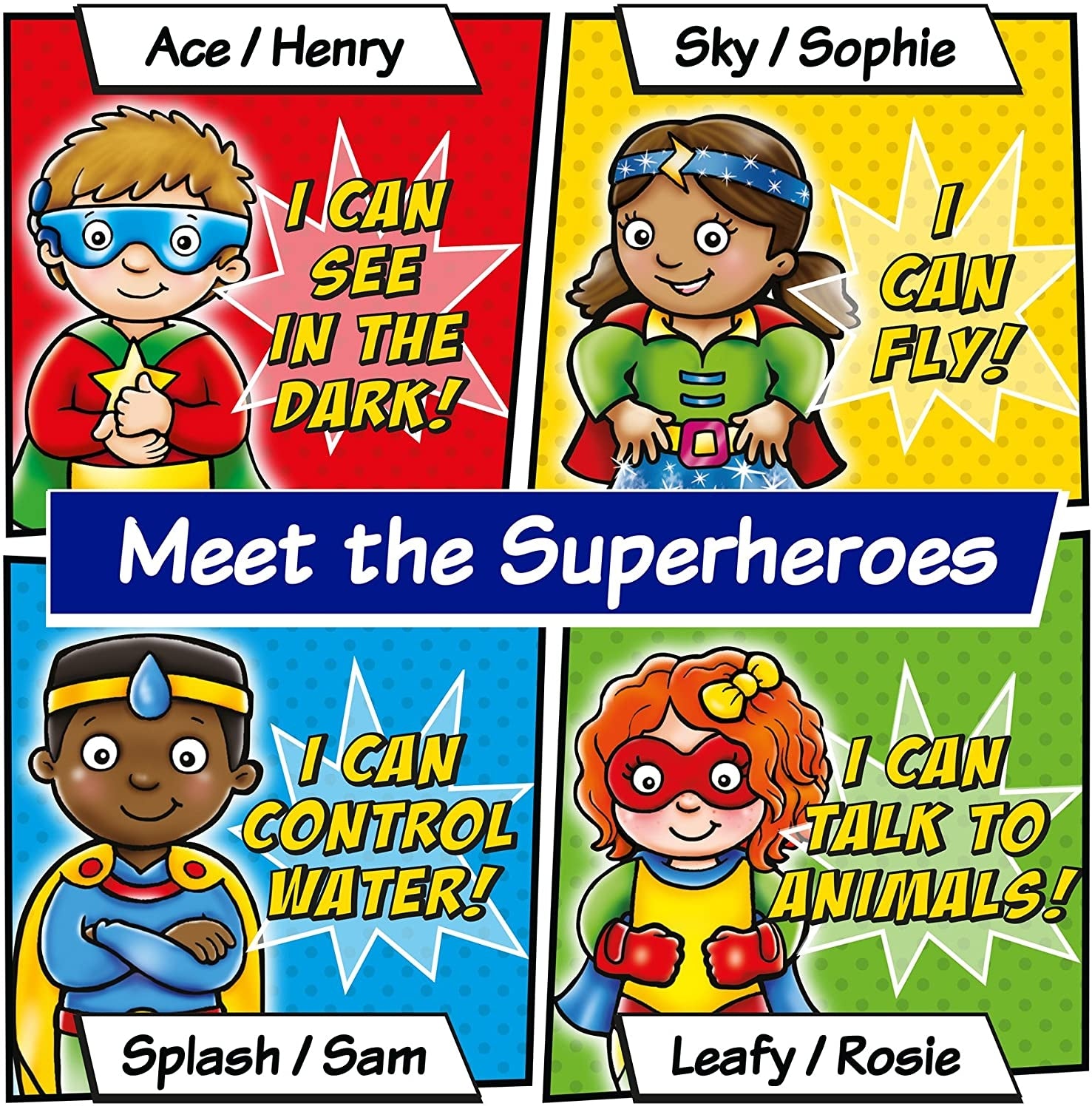 Orchard Toys Superhero Lotto Game