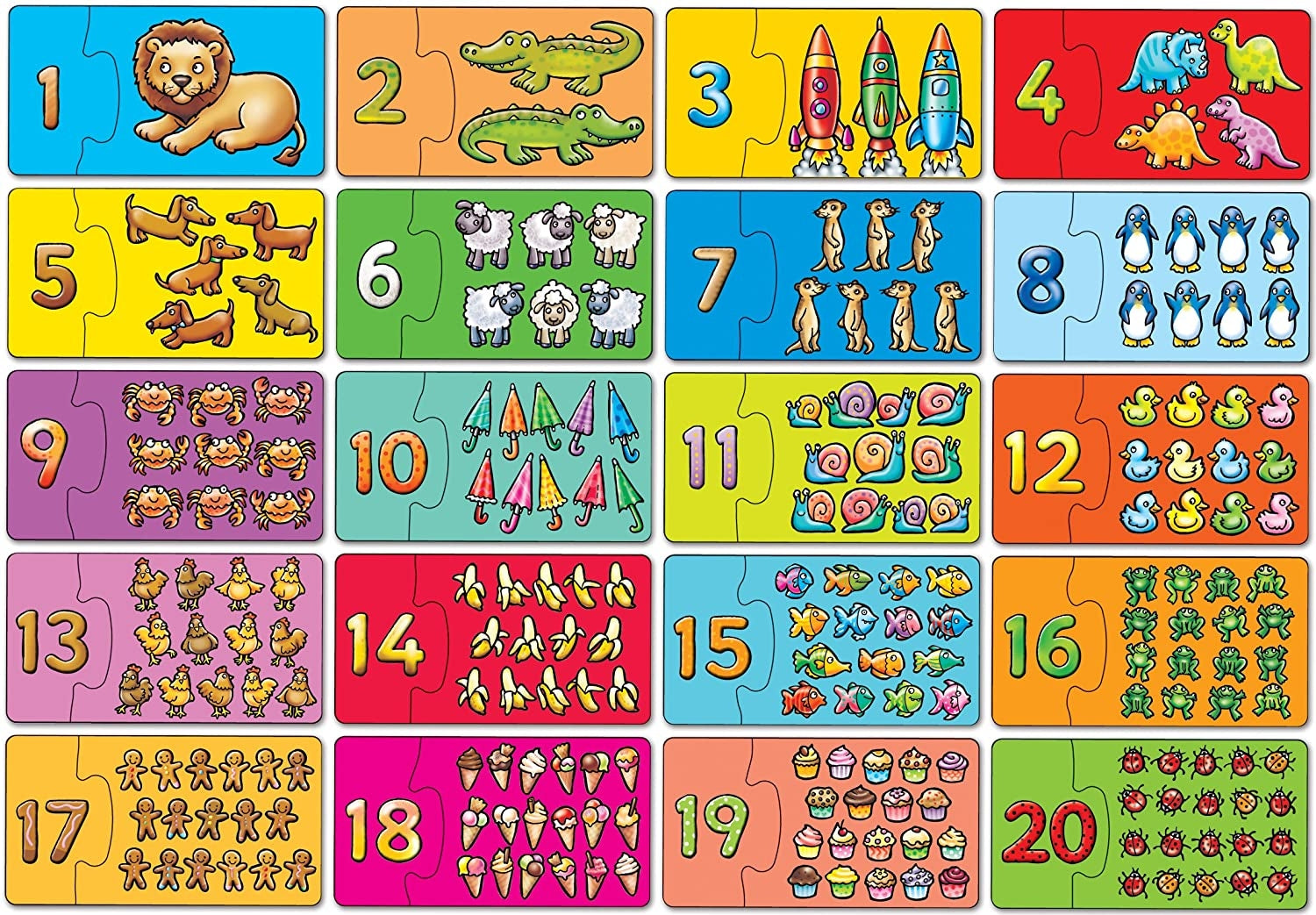 Orchard Toys Match and Count Activity Puzzles