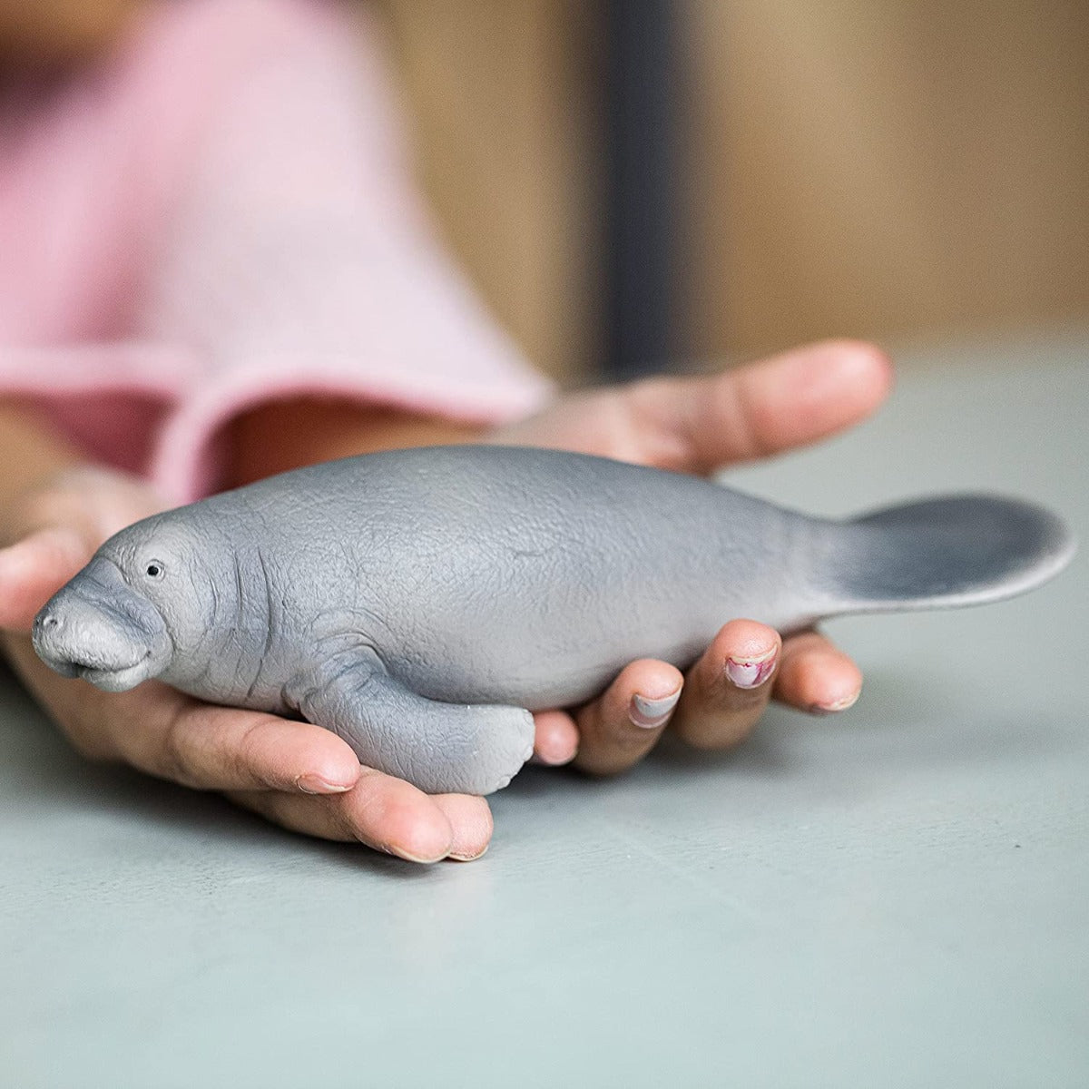 Schleich Manatee Animal Figurine Toy