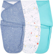 Aden Anais Essentials Swaddle Wrap  (3pk) , 0-3 months (14 Designs)