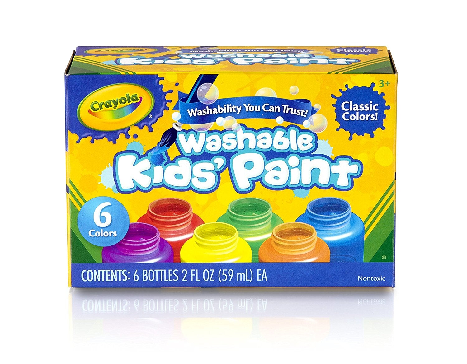Crayola Washable Kids Paint (6pc)