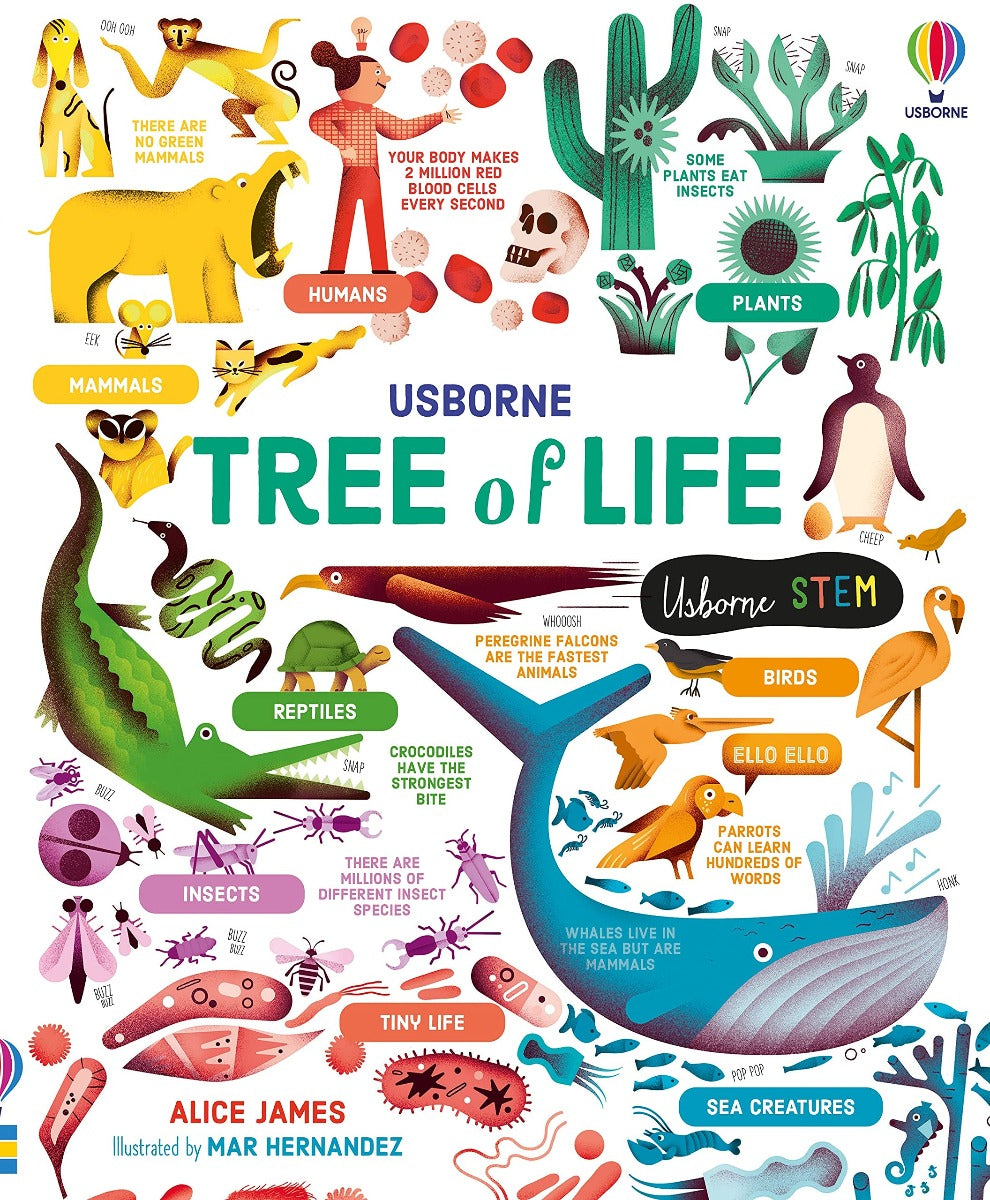 Usborne Book & Jigsaw (300pc) Set - Tree of Life - Pupsik Singapore