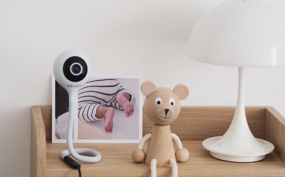 Beaba Baby Monitor Zen Connect - Pearl Grey - Pupsik Singapore