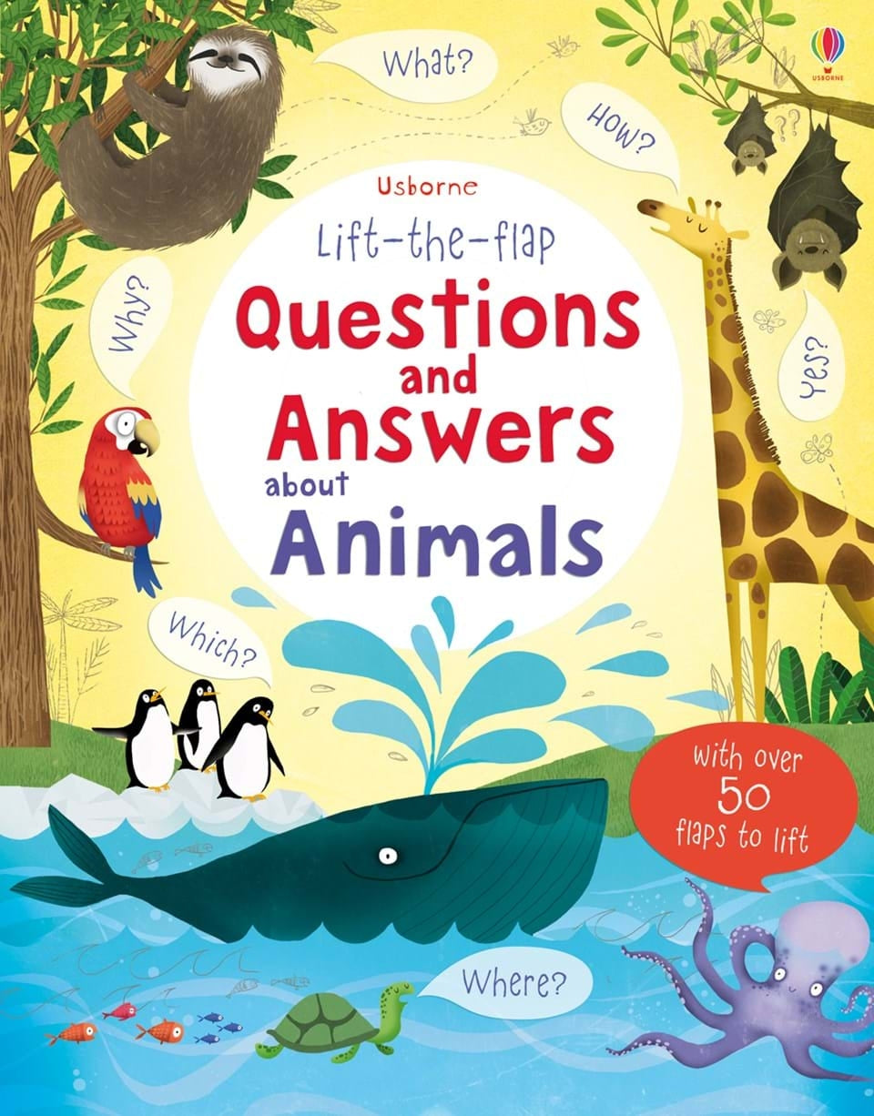 Usborne Lift-The-Flap Q&A Book (6 Titles)