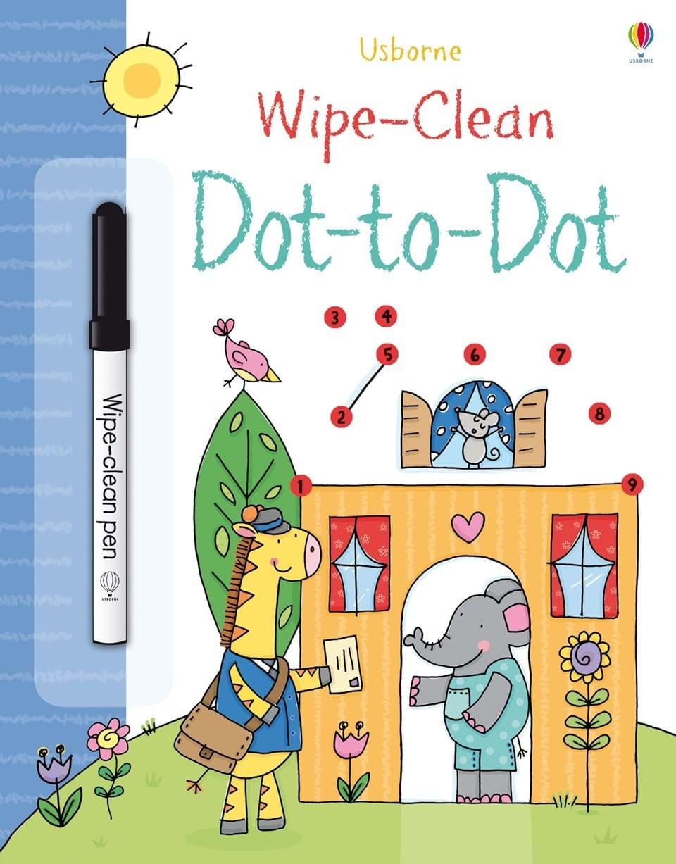 Usborne Wipe-Clean Book Series (16 Titles)