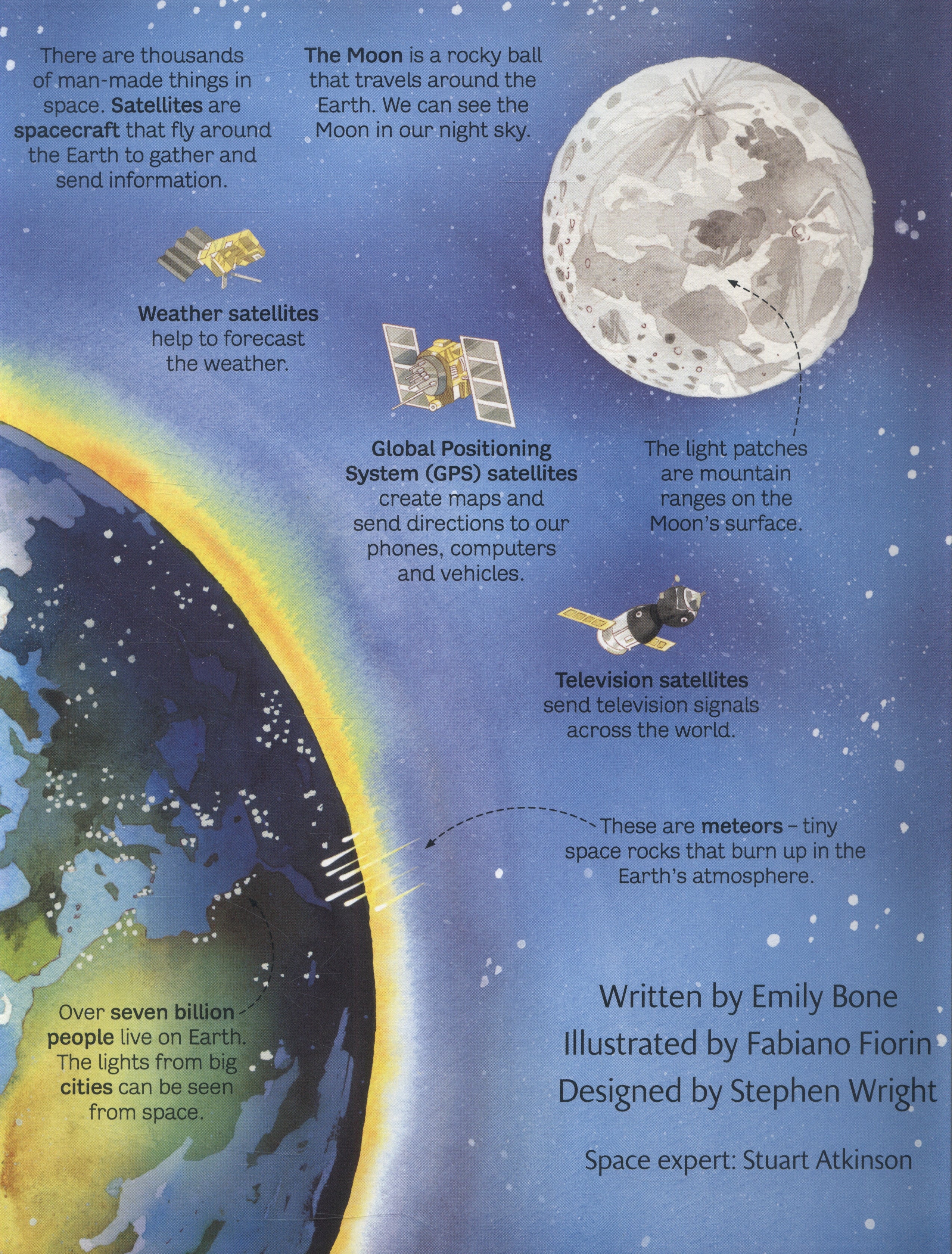 Usborne Big Book Of Stars & Planets Book