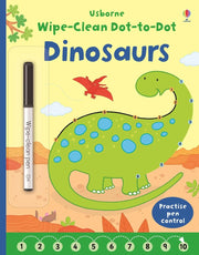 Usborne Wipe-Clean Dot-To-Dot Book (3 Titles)