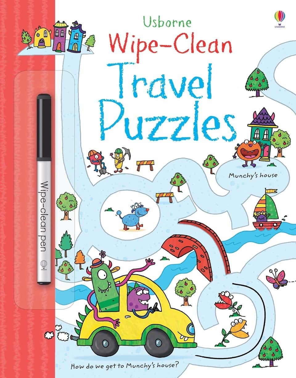 Usborne Wipe-Clean Book Series (16 Titles) - Pupsik Singapore