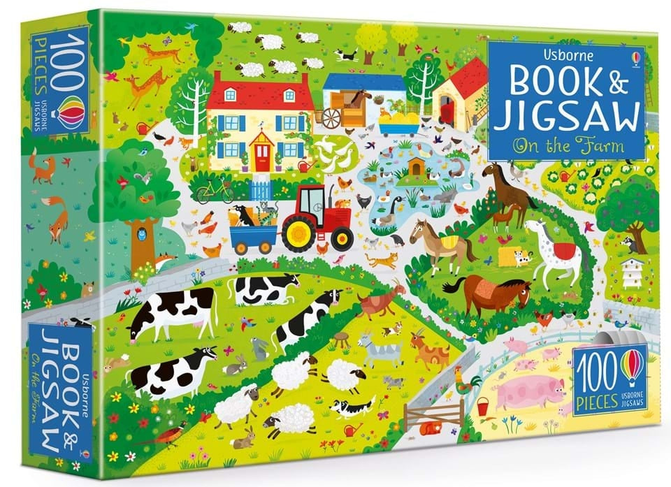 Usborne Book & Jigsaw (100pc) Series (5 Titles)
