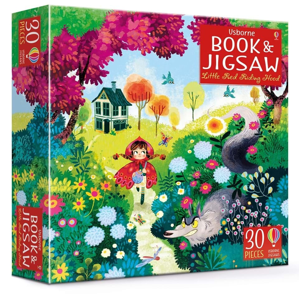 Usborne Book & Jigsaws Set (30pc) (2 Titles)
