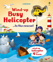 Usborne Wind-up Busy Helicopter...to the Rescue Book
